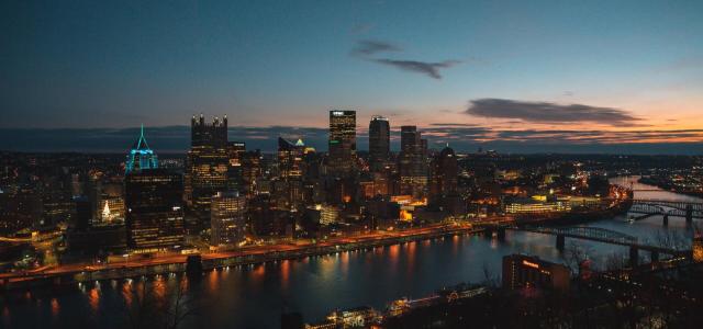 Pittsburgh night view